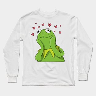 KERMIT IN LOVE Long Sleeve T-Shirt